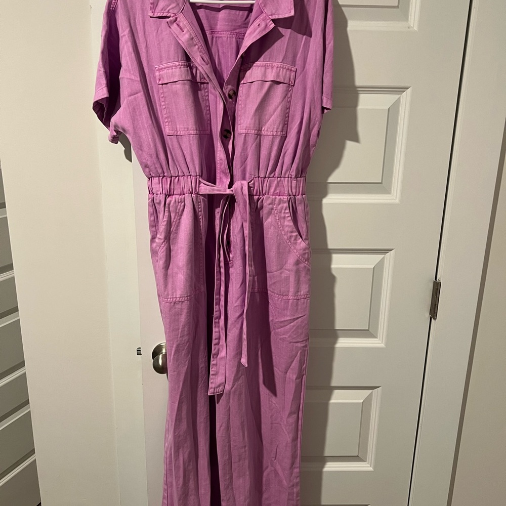Universal Thread Pink Utility Jumpsuit